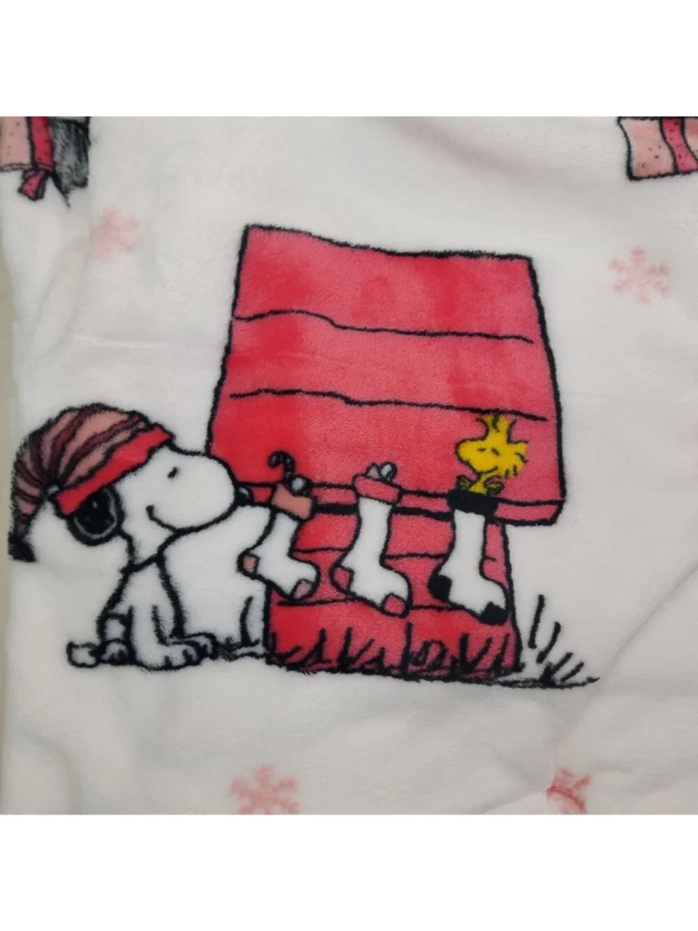 Peanuts Snoopy Woodstock Pet Throw Blanket Extra Long 60x70
